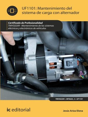 cover image of Mantenimiento del sistema de carga con alternador. TMVG0209